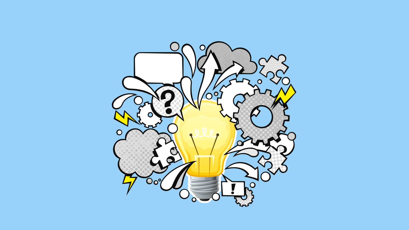Ideenfindung Illustration
